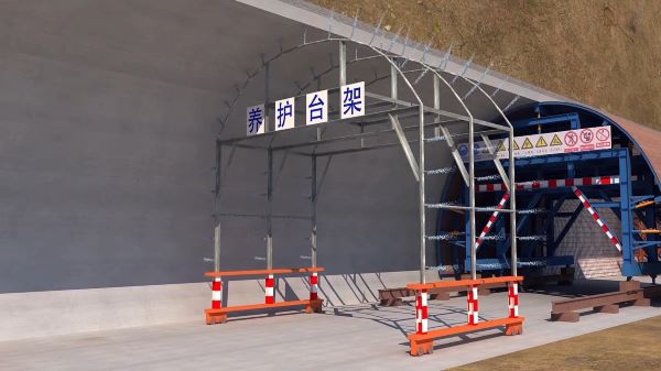 额敏县隧道施工动画制作公司 - 隧道施工工艺和施工方法 - 隧道施工汇报动画视频 - bim 工程施工动画